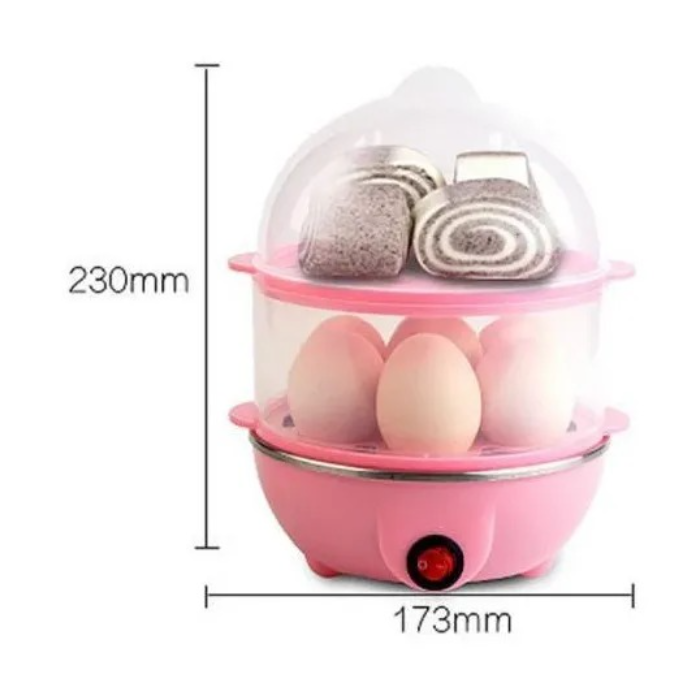 Hervidor de huevos eléctrico portátil de 14 huevos. 